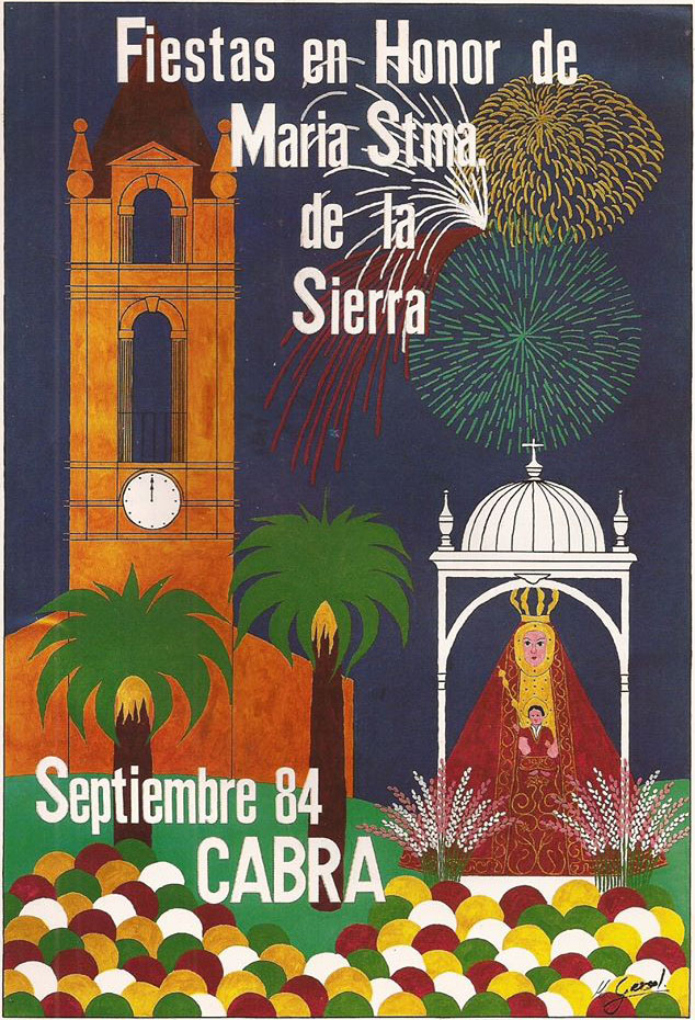 Real Feria y Fiestas en honor de la Virgen de la Sierra 1984 Cabra